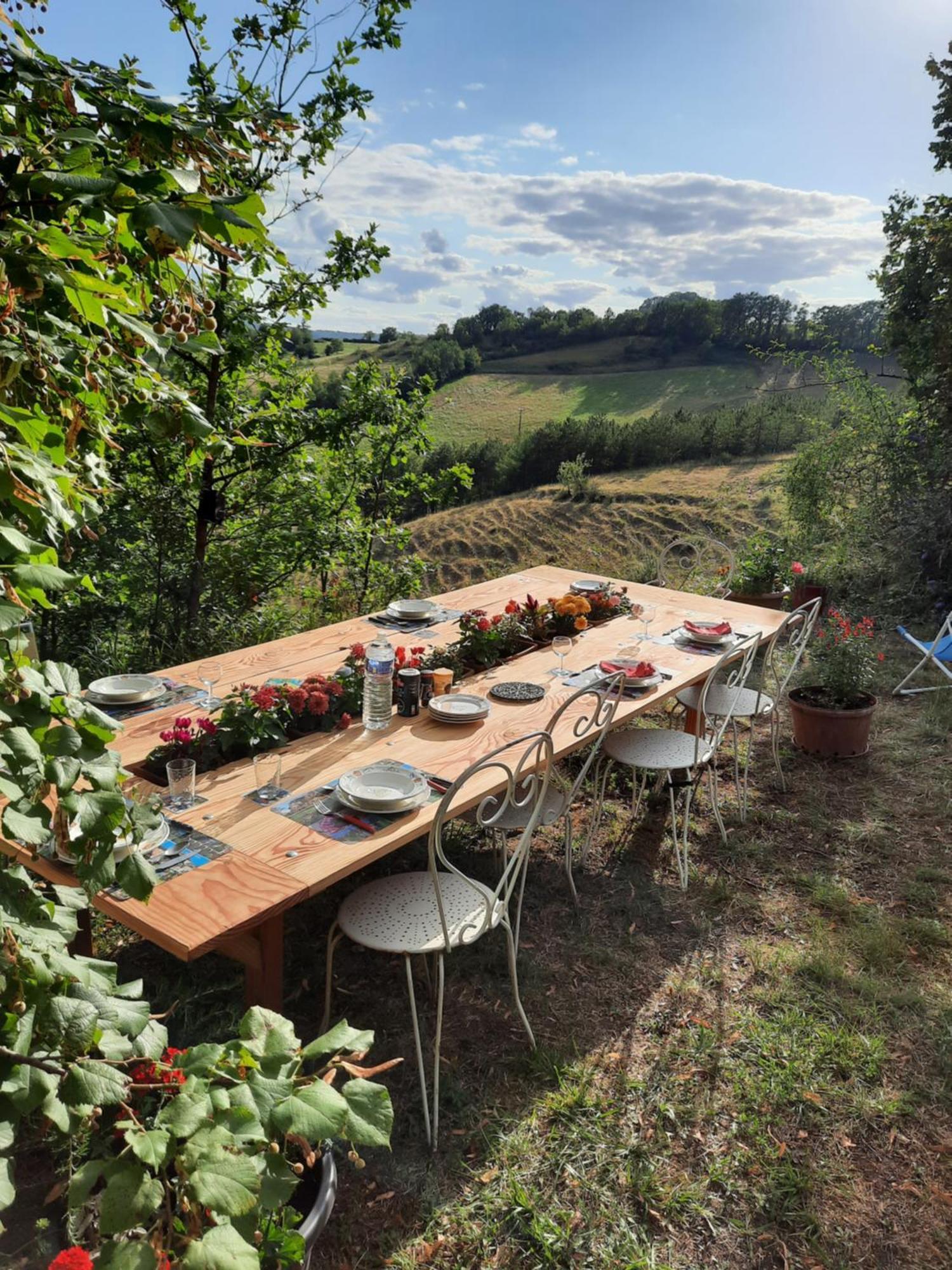 Les Coteaux De Planeze, Chambre Pour 2, 3 Ou Famille Nombreuse 2 Adultes 5 Enfants Et Jeunes Belmont-Bretenoux Esterno foto